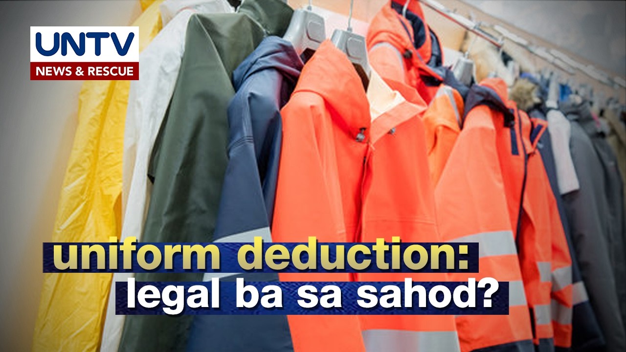 Dapat bang ikaltas sa sahod ng kumpanya ang company uniform?