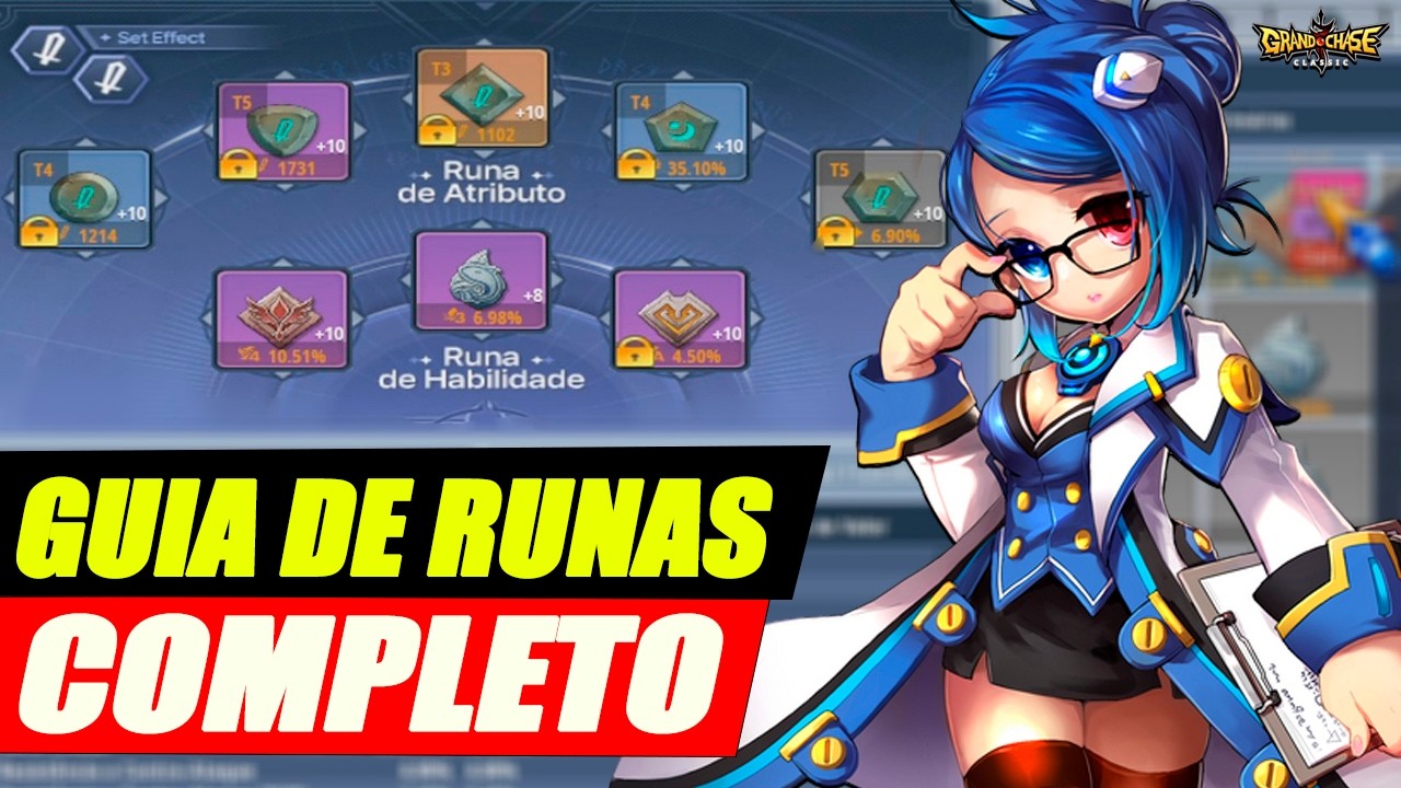 Guia Completo das Runas (Atributos e Habilidades) - Grand Chase Classic