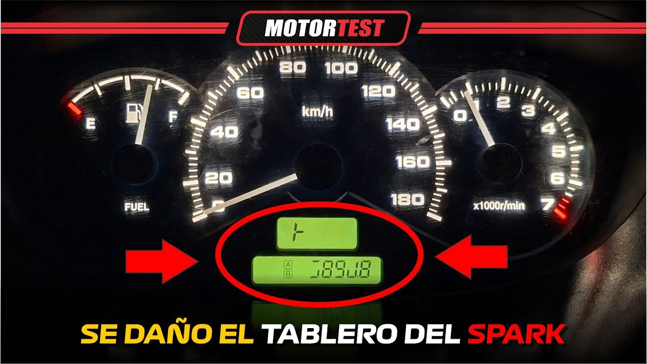 SE DAÑO EL TABLERO DEL SPARK | FALLO COMÚN | REPARACIÓN | CHEVROLET SPARK - MATIZ - PONTIAC G2