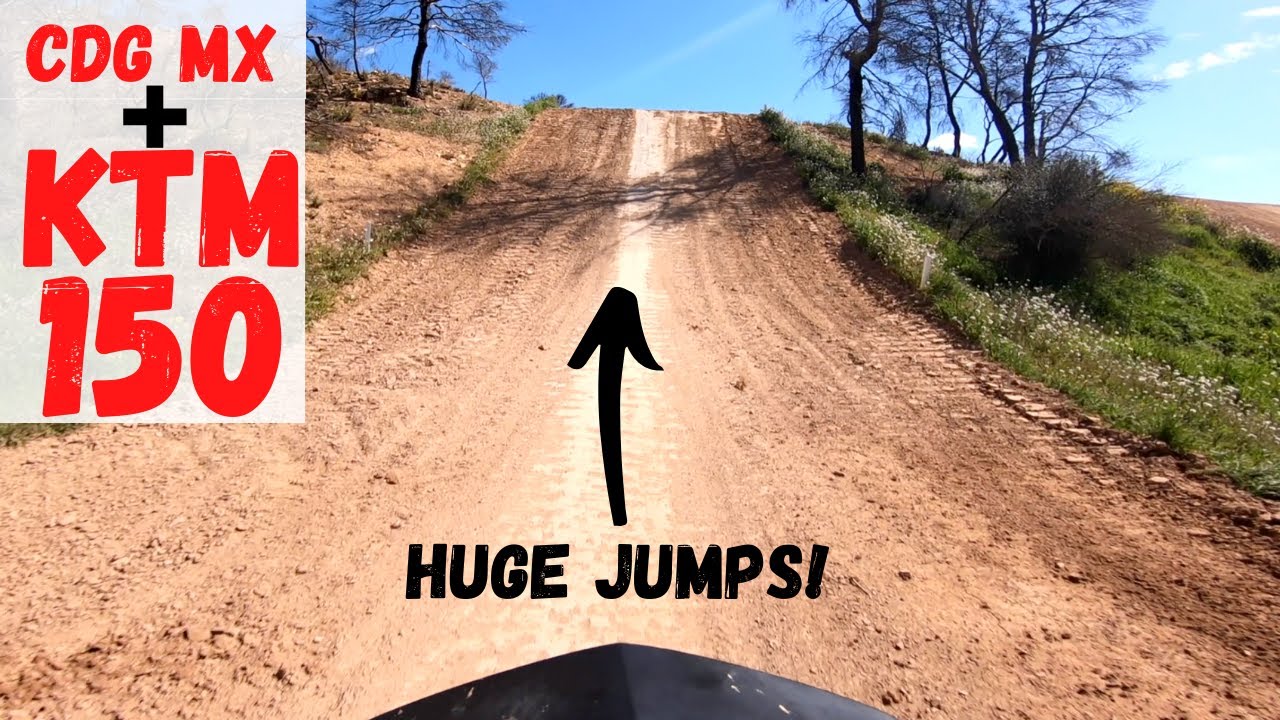 RIDING THE MX SICKEST TRACK IN SPAIN! KTM 150 AT CDG RETREAT