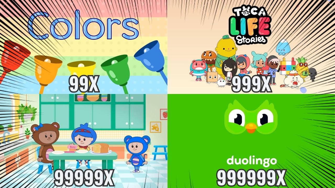 Top 4 Videos Getting 999999X Speed Part 14