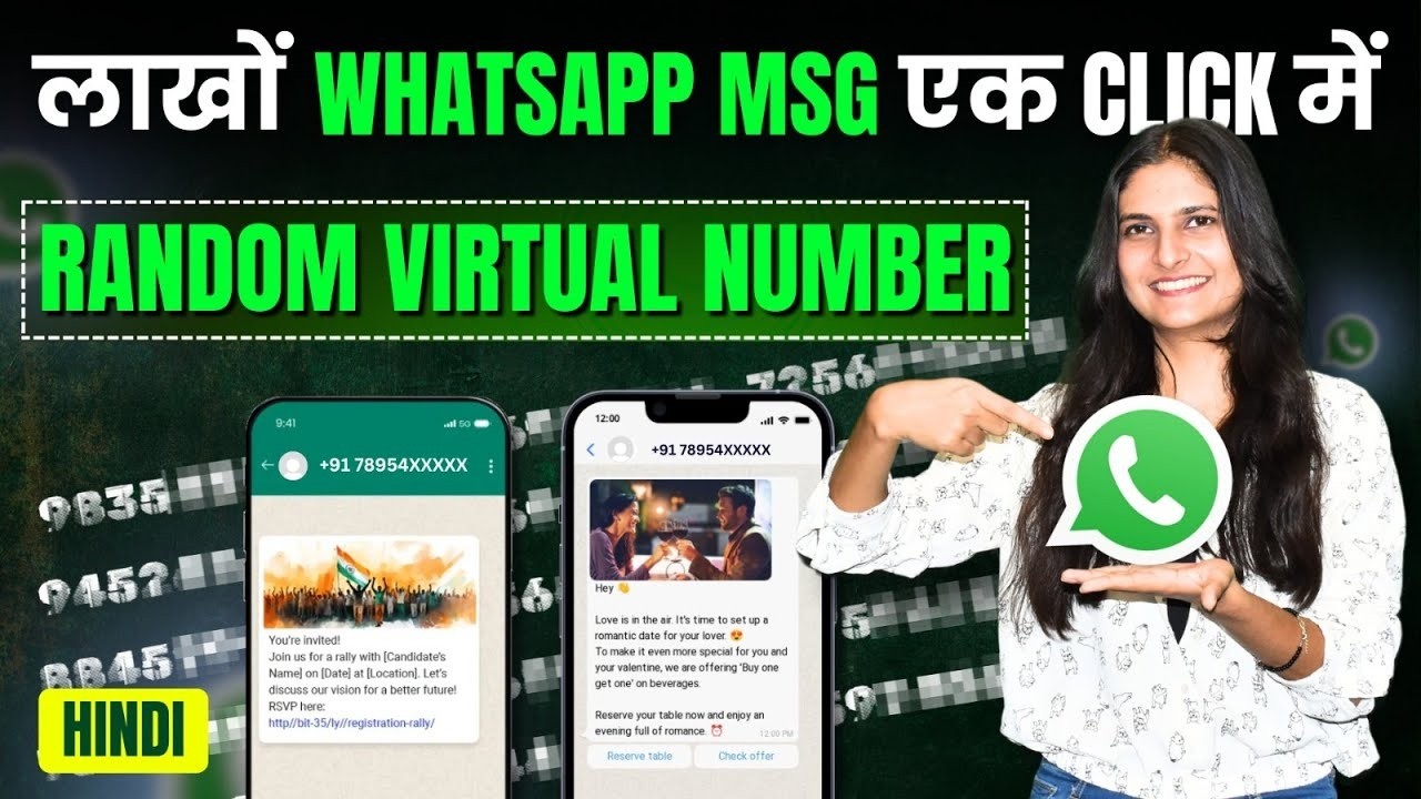 Unlimited WhatsApp Messages in 1 Click | Free Demo | Bulk WhatsApp Marketing Software