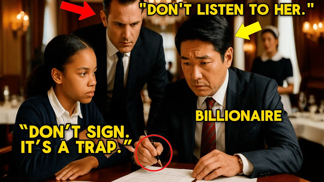“That’s Not What the Contract Says” Black Maid’s Kid Said—Saved Japenese Billionaire from $500M Scam