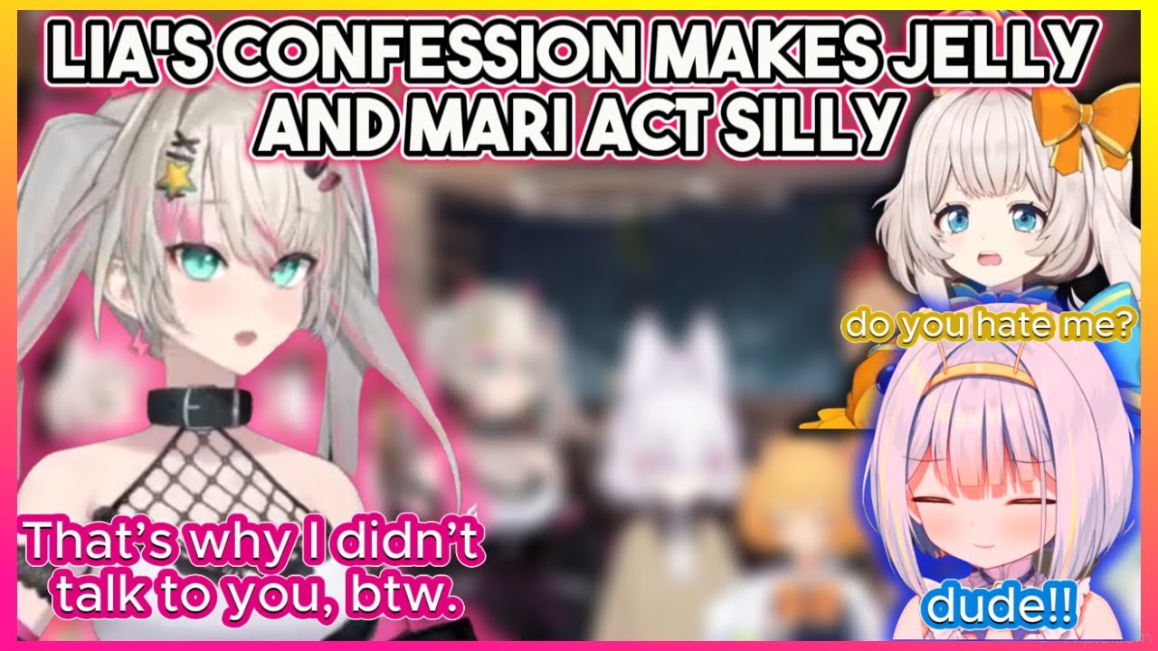 Lia’s Confession Embarrasses Jelly and Makes Mari Act Silly 😆| Lia Tenma Remi Jelly Eimi Clio Mari