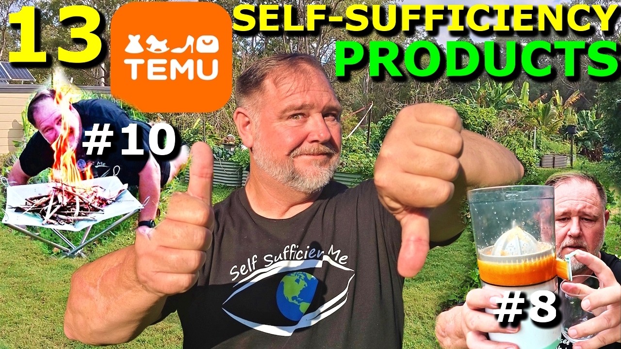 I Tested 13 TEMU Self-Sufficiency Products - Are They Any Good?