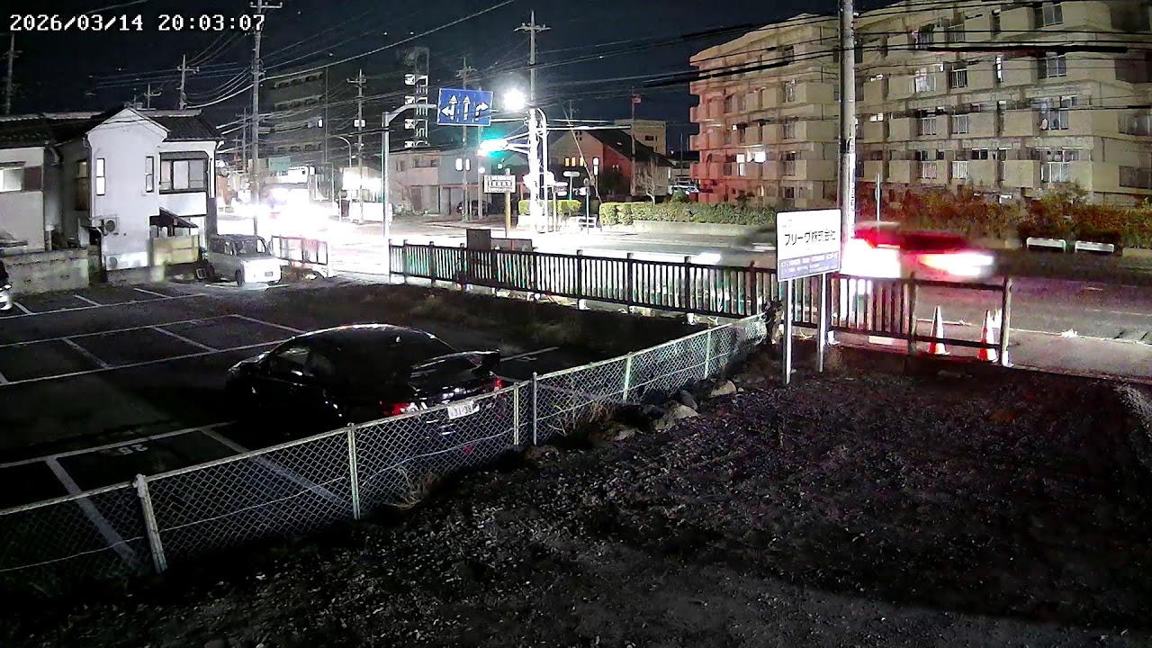 群馬県前橋市岩神町大通りライブカメラ Gunma Maebashi Iwagami Live Camera.world.cam