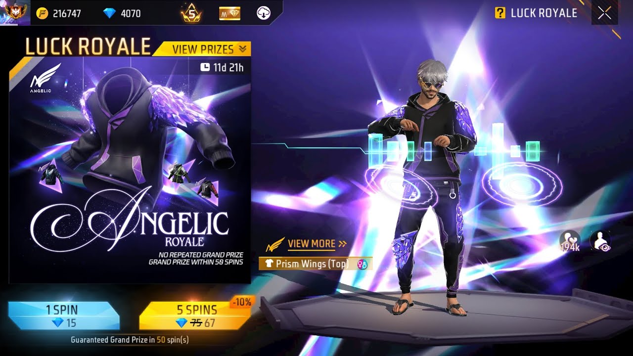 Angelic Top ,मिल गया 😍#freefire #gaming #angelictop #freefiremax #india 
