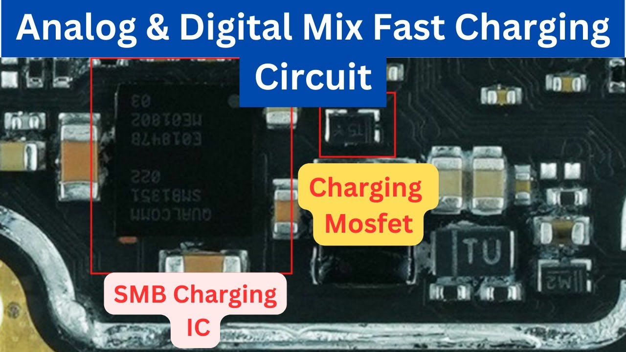 Redmi 10x  Fast Charging Circuit Explain By Sanjay Sir