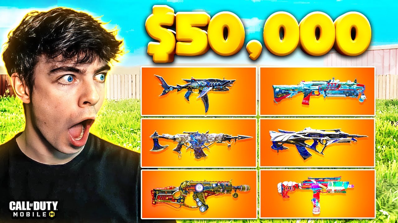 Я ПОТРАТИЛ 50 000 долларов США баллами COD в COD Mobile...