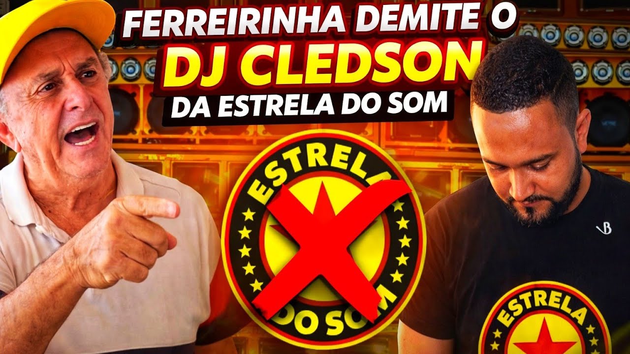 Ferreirinha demite o DJ Cledson da radiola estrela do som 🫢😭😭