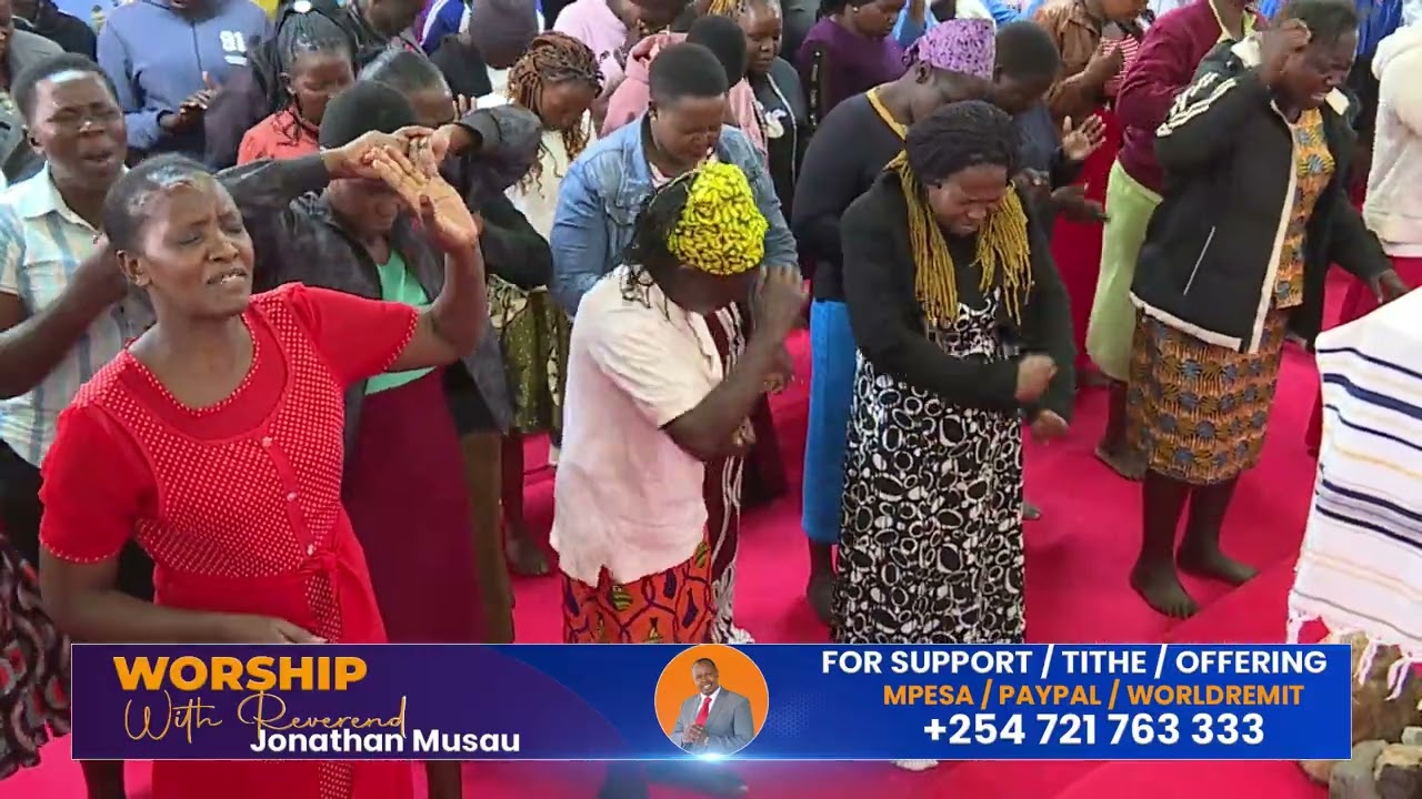 Worship by Apostle Jonathan Musau.NENO EVANGELISM ELDORET.