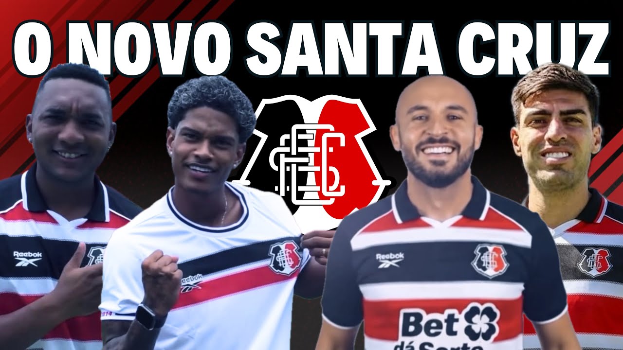 O NOVO SANTA CRUZ! AS CONTRATAÇÕES DO TRICOLOR DO ARRUDA!