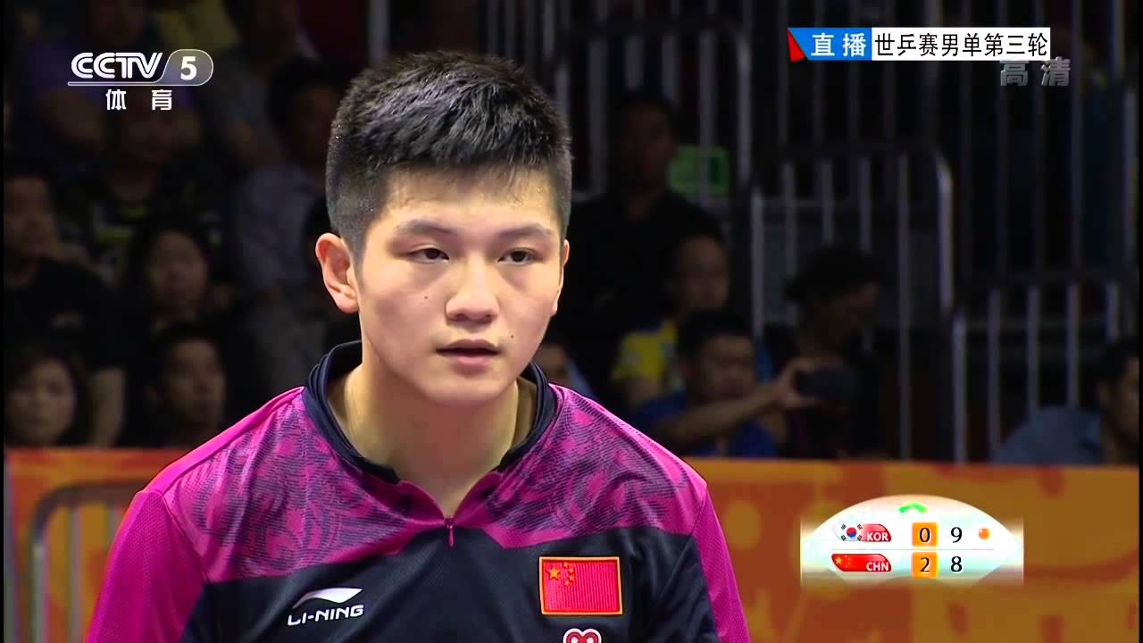 2015 WTTC (Ms-R32) FAN Zhendong - KIM Minseok [HD50fps] [Full Match/Chinese]