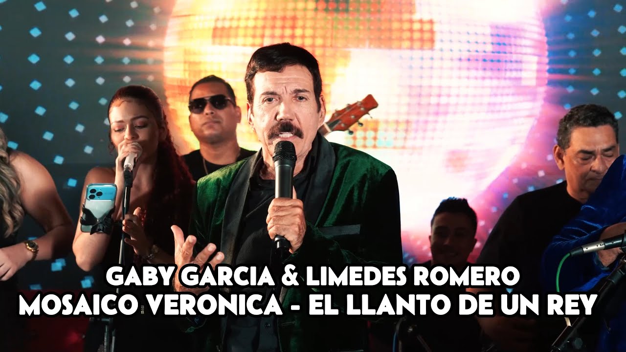 Gaby García MOSAICO VERONICA - EL LLANTO DE UN REY en el Acordeón de Limedes Romero La Liga de Oro