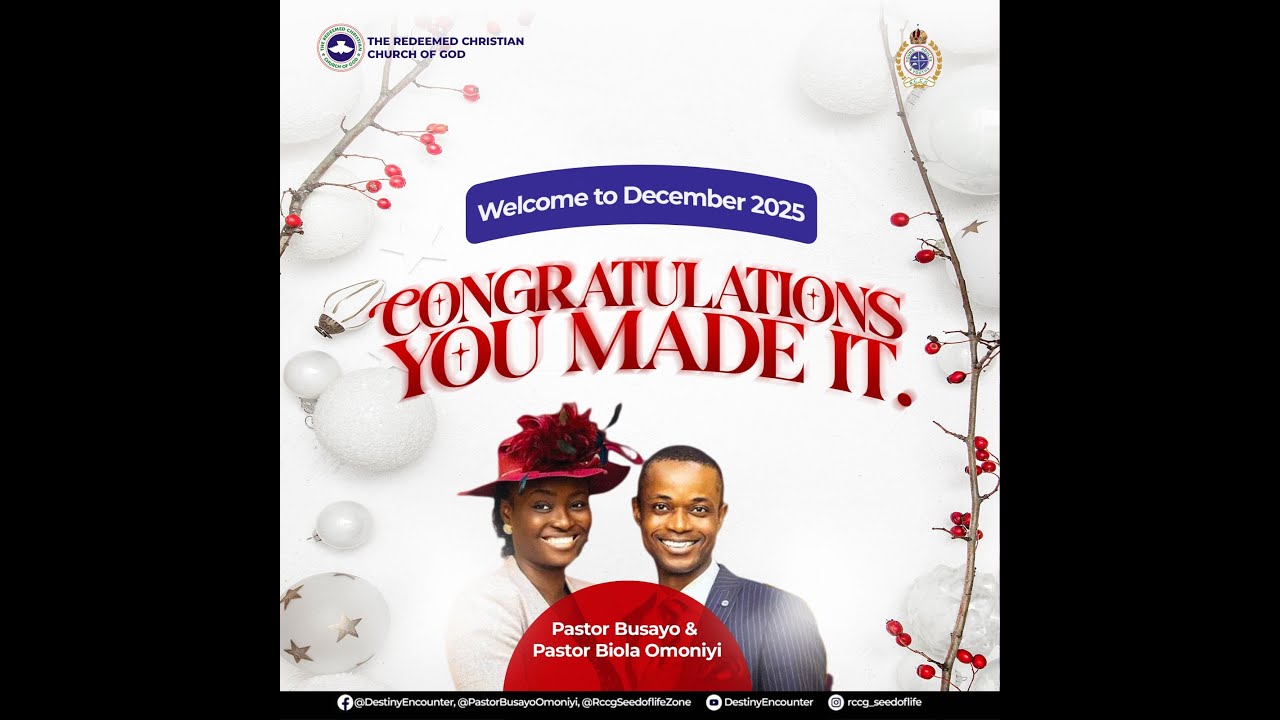 PROPHETIC ENCOUNTER || NO MORE CARRYOVER || 01-12-2025