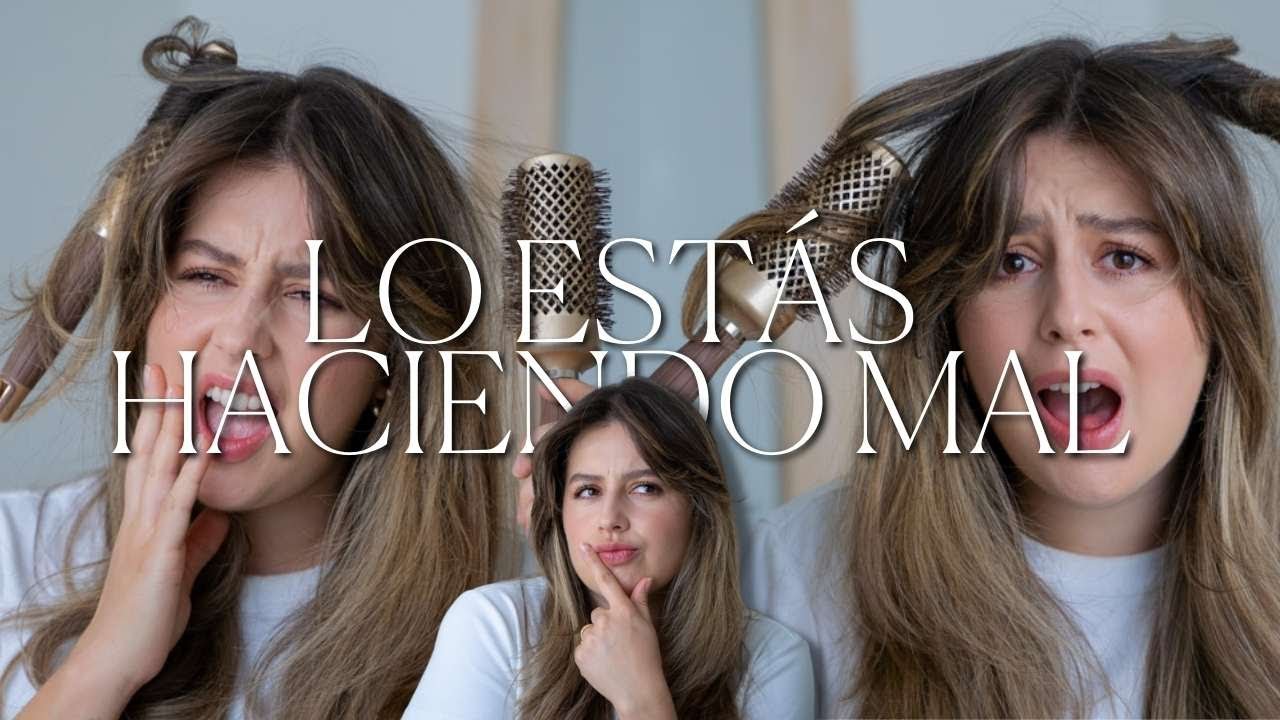 ¿QUÉ ESTÁS HACIENDO MAL? | Tips para usar cepillos redondos sin quedarse calva en el intento