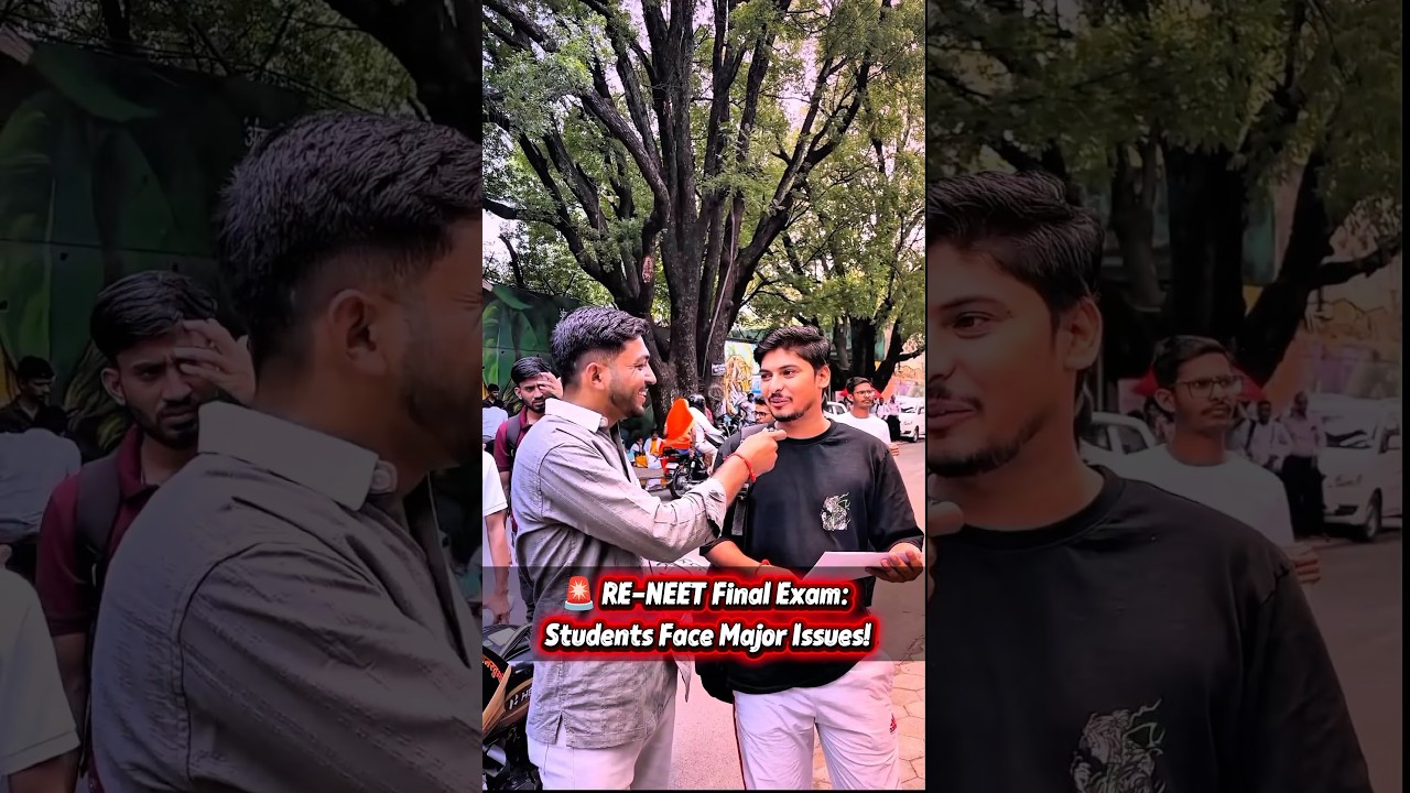 Insta par paper leak student honestly review #paper #neet #reneet
