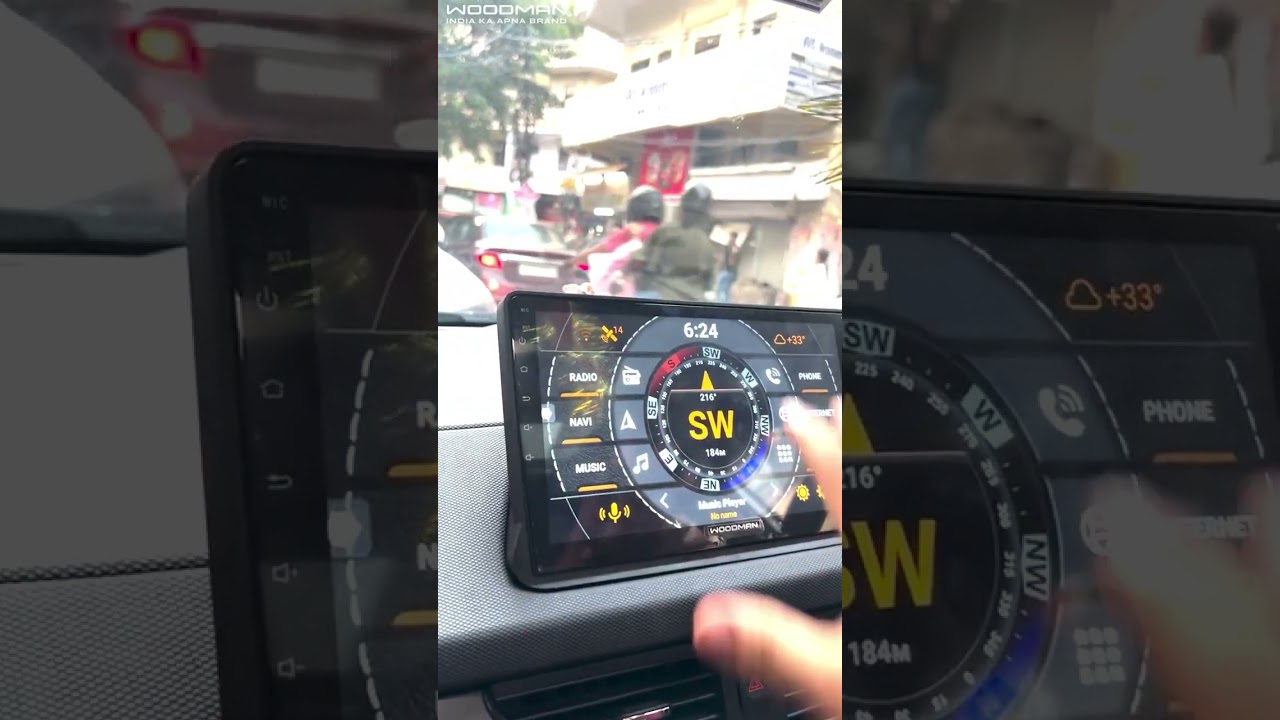 WOW😍Your Ride, Your style Customize Woodman Car Stereo UI  Change Modify Transformation Modification