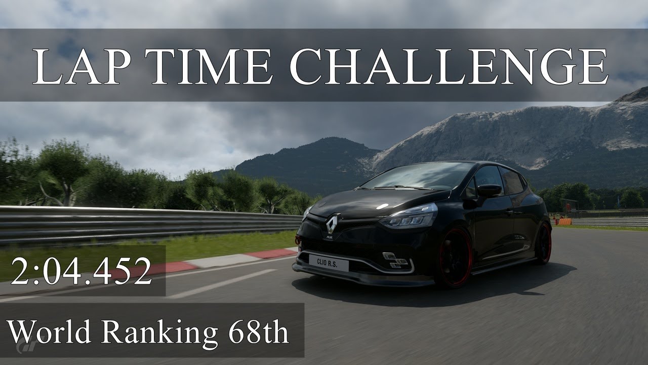 Lap Time Challenge | Sardegna A | Renault Sport Clio R.S. | World Ranking 68th | Gran Turismo 7