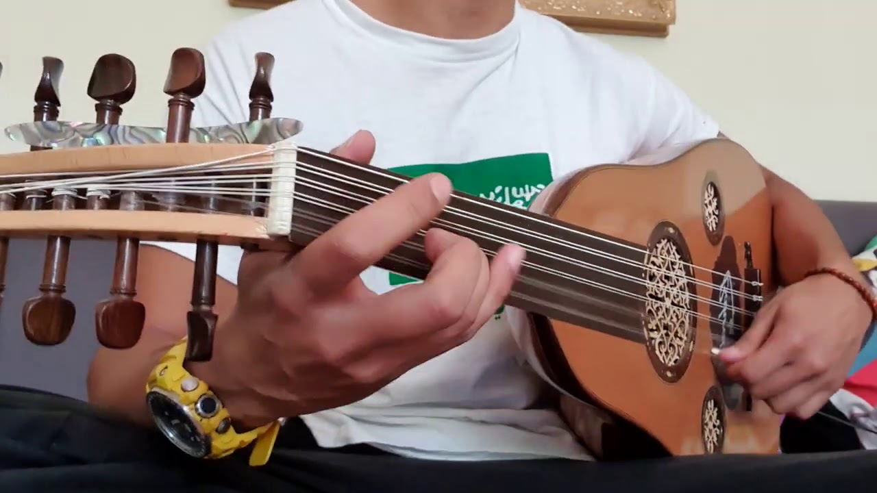 أنا وانتي وبس دندنة عود