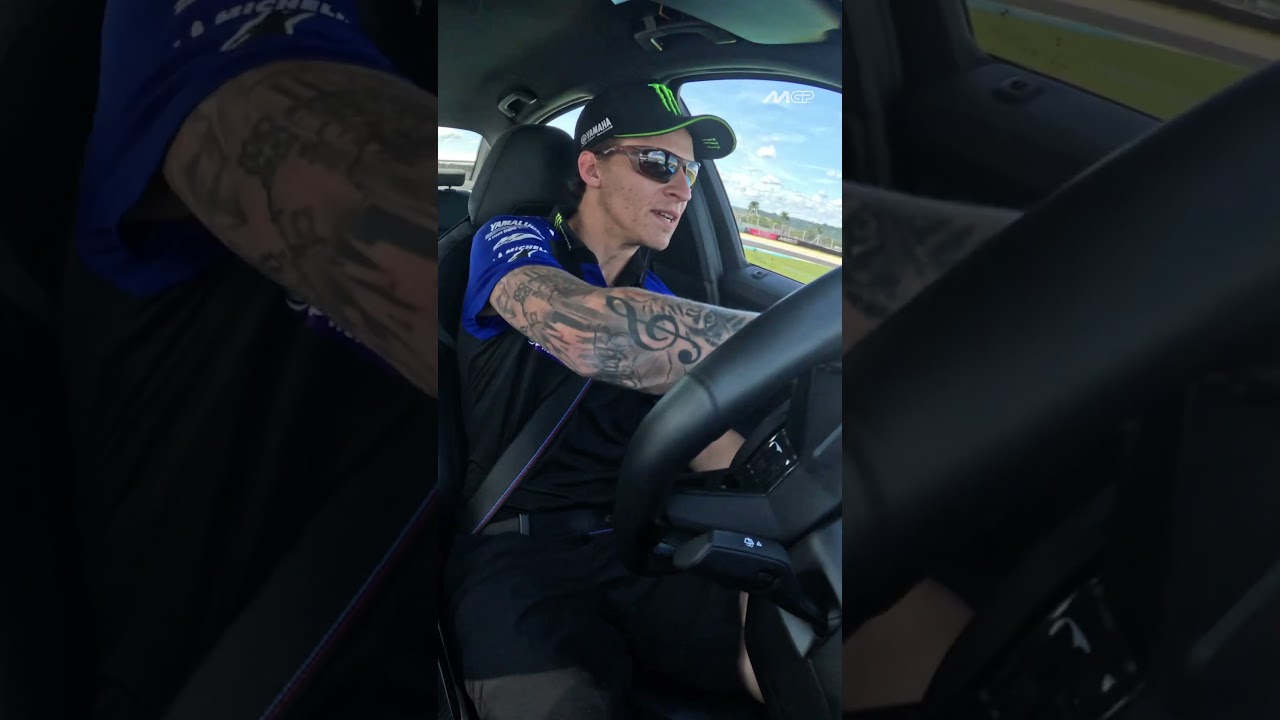 Quartararo gives Andr&eacute; Lamoglia a lap around Goiania at 200km/h 🥵💨