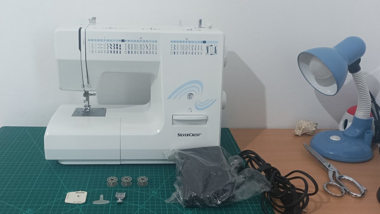 Comment enfiler sa machine à coudre silvercrest snm 33 a1