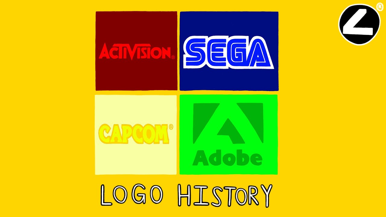 [#2314] Activision, SEGA, Capcom, and Adobe Logo History