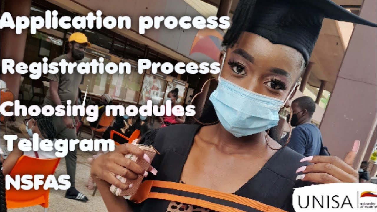 Unisa application & registration process, Telegram, NSFAS and Advise | South African YouTuber |UNISA