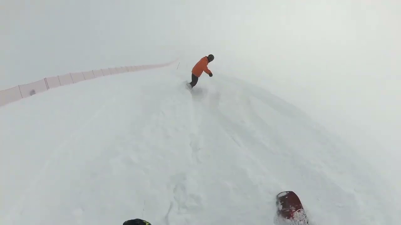FPV snowboarding. Myler 28 feb 2026