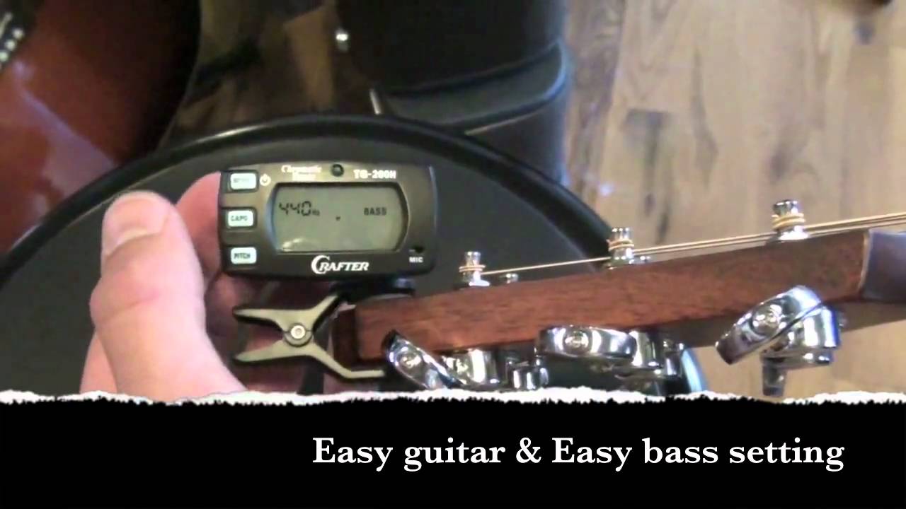 Crafter TG200H Chromatic Guitar Tuner