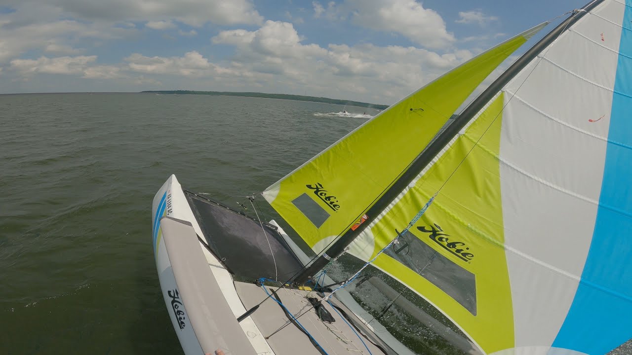 Solo Sailing My Hobie Getaway