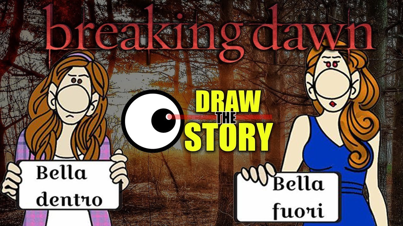BREAKING DAWN: Bella dentro e Bella fuori 🧛 Draw The Story
