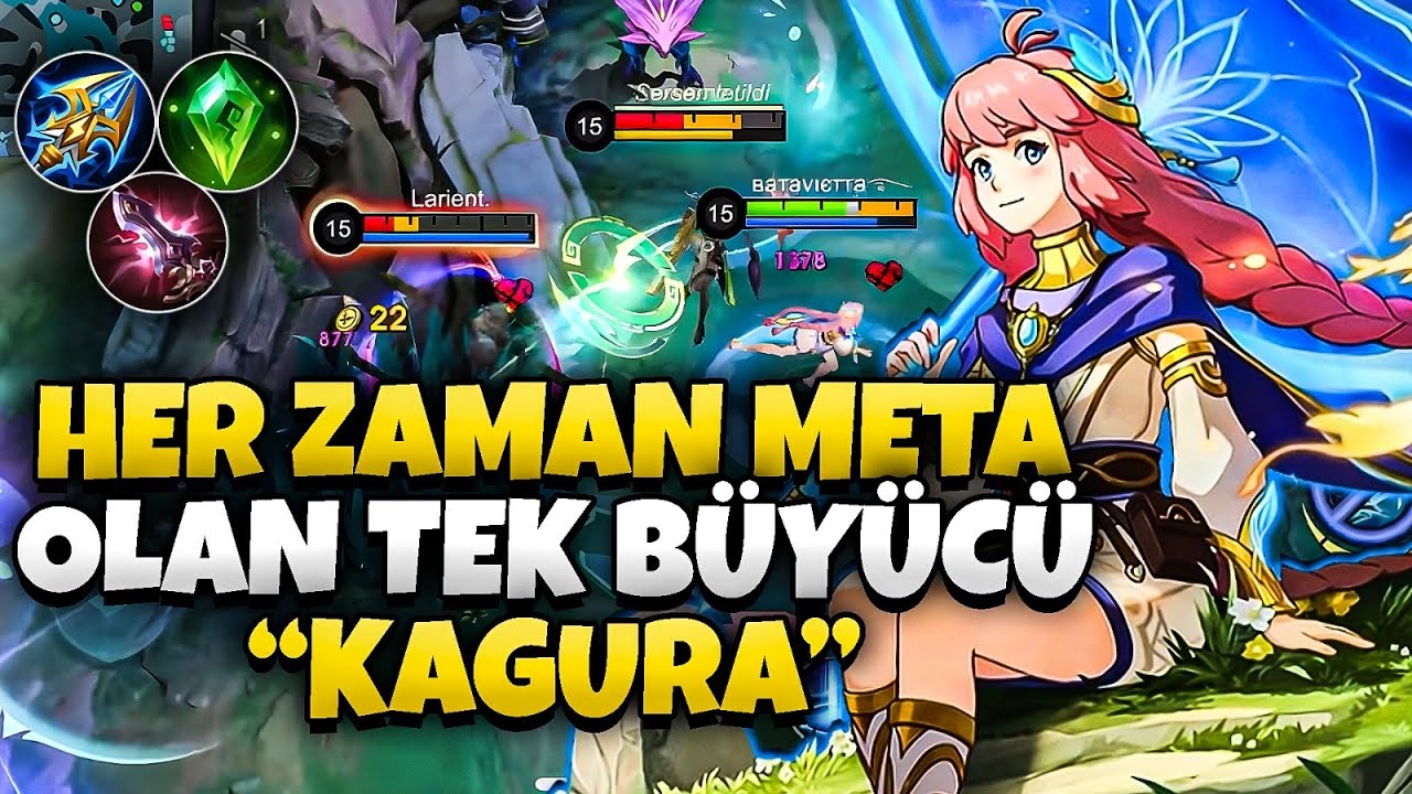 KAGURA'NIN MÜKEMMEL HASARI İLE RAKİBİ DELİRTTİM! - HER ZAMAN METADA OLAN TEK BÜYÜCÜ - Mobile Legends