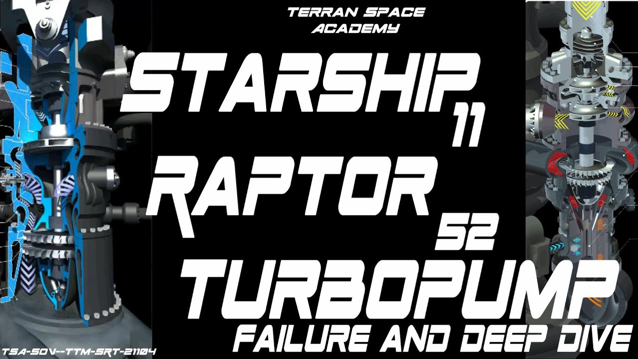 SpaceX Starship: Raptor Rocket Engine Turbopump Failure Analysis and Deep Dive