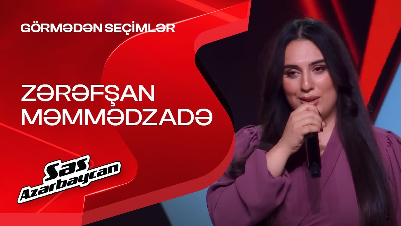 Zərəfşan Məmmədzadə - Tut ağacım | Görmədən seçimlər | Səs Azərbaycan | 2025