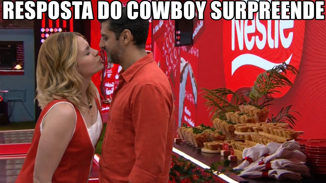 ANA PAULA PEDI BEIJO PRA COWBOY QUE DA UM BEIJ...