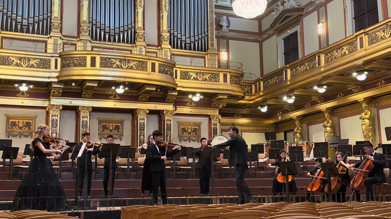 V. Monti Czardas at Musikverein (Golden hall) Vienna Austria