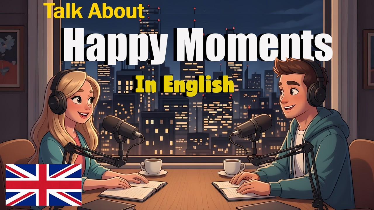 How To talk About Your Happy Moments in English | Easy Speaking & Conversation Practice