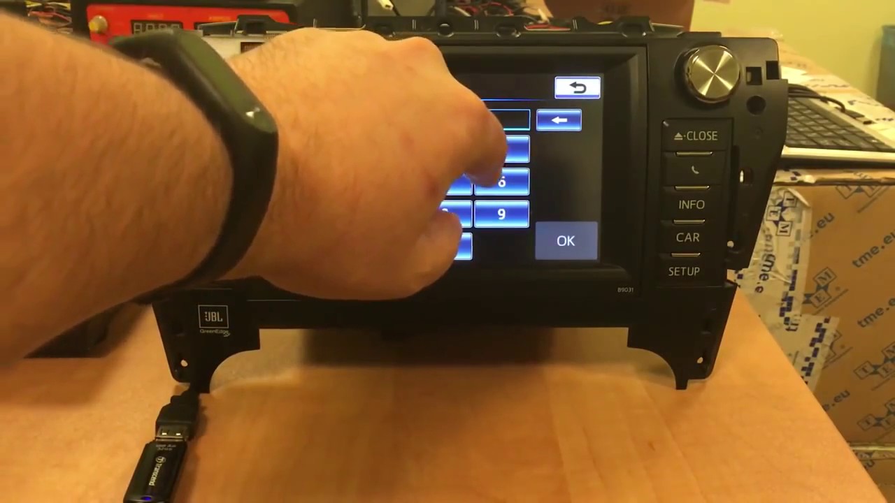 Toyota - Lexus Обновление карт GEN7 HDD11 Navigation map update