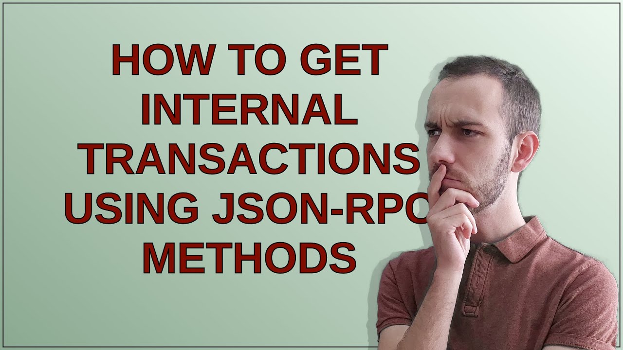 Ethereum: How to get internal transactions using JSON-RPC methods
