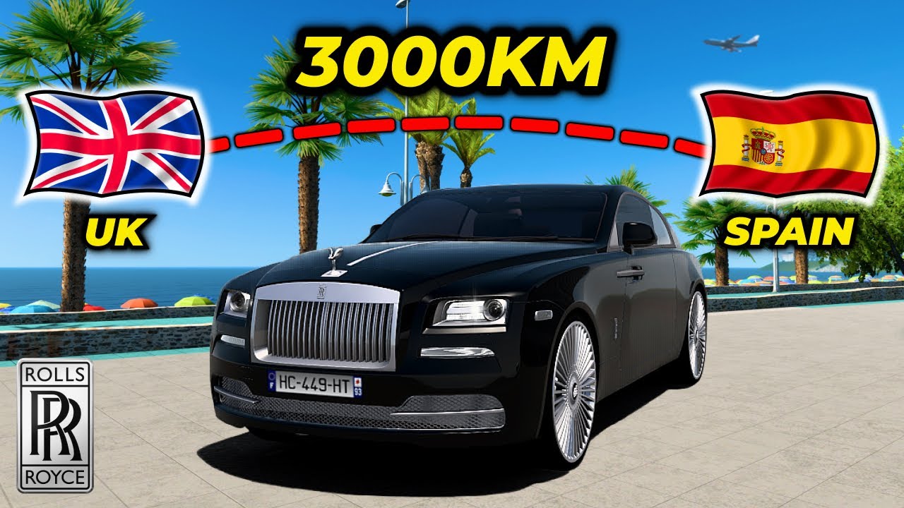POV Luxury Car Road Trip | United Kingdom to Spain | Euro Truck Simulator 2
