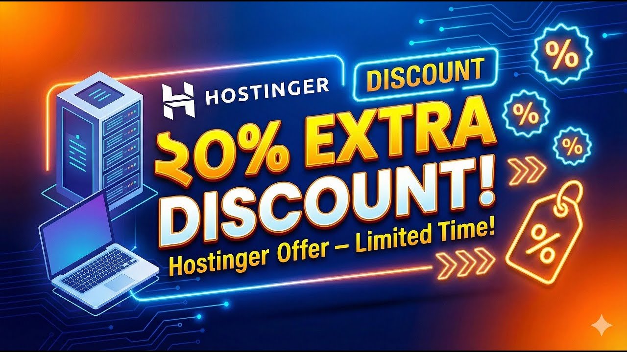 How to Buy Hostinger Hosting with 20% Extra Discount | Hostinger Tutorial 2025