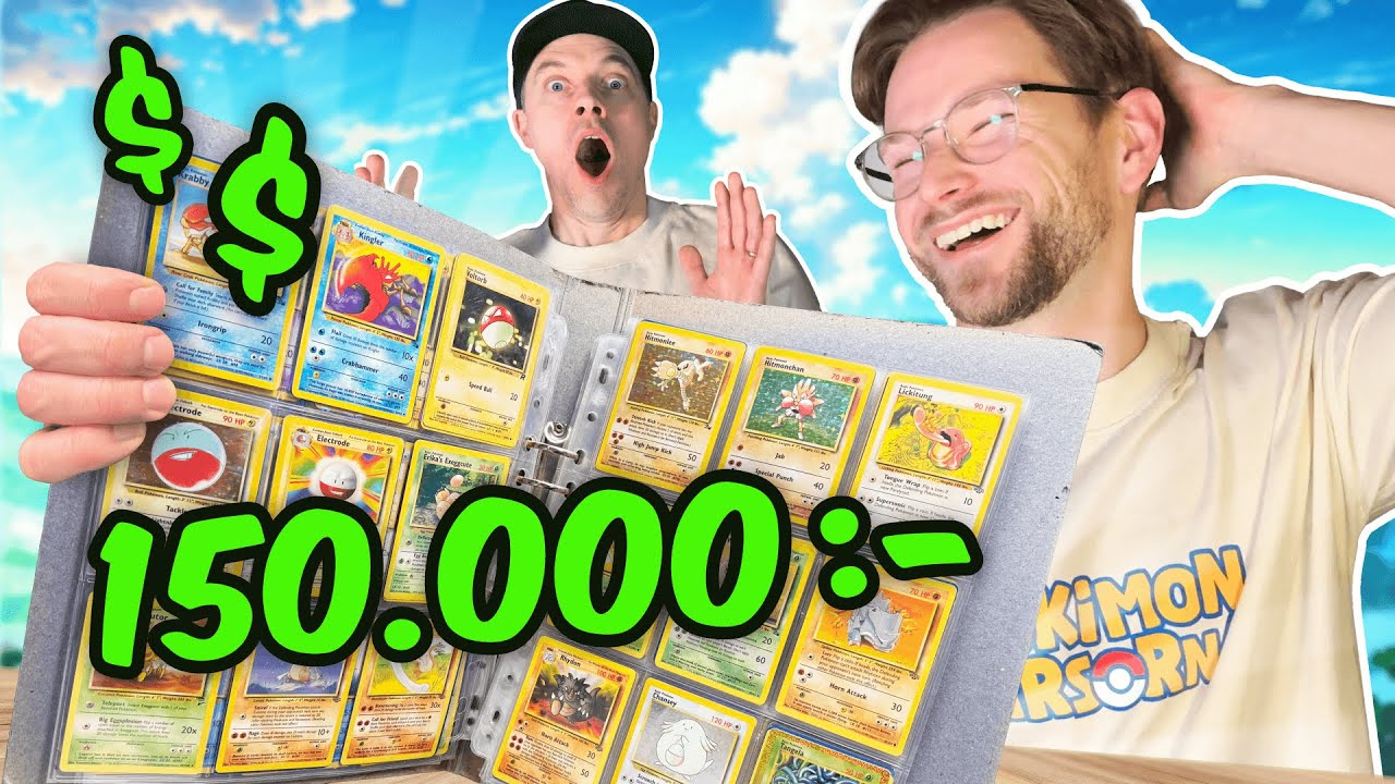 Jag hittade mina gamla Pokémonkort värda flera tusen kronor!