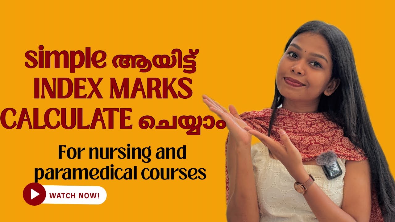 How to Calculate Index Marks in a Simple Way👩🏻&zwj;⚕️|LBS Rank Calculations Explained in Malayalam 👍