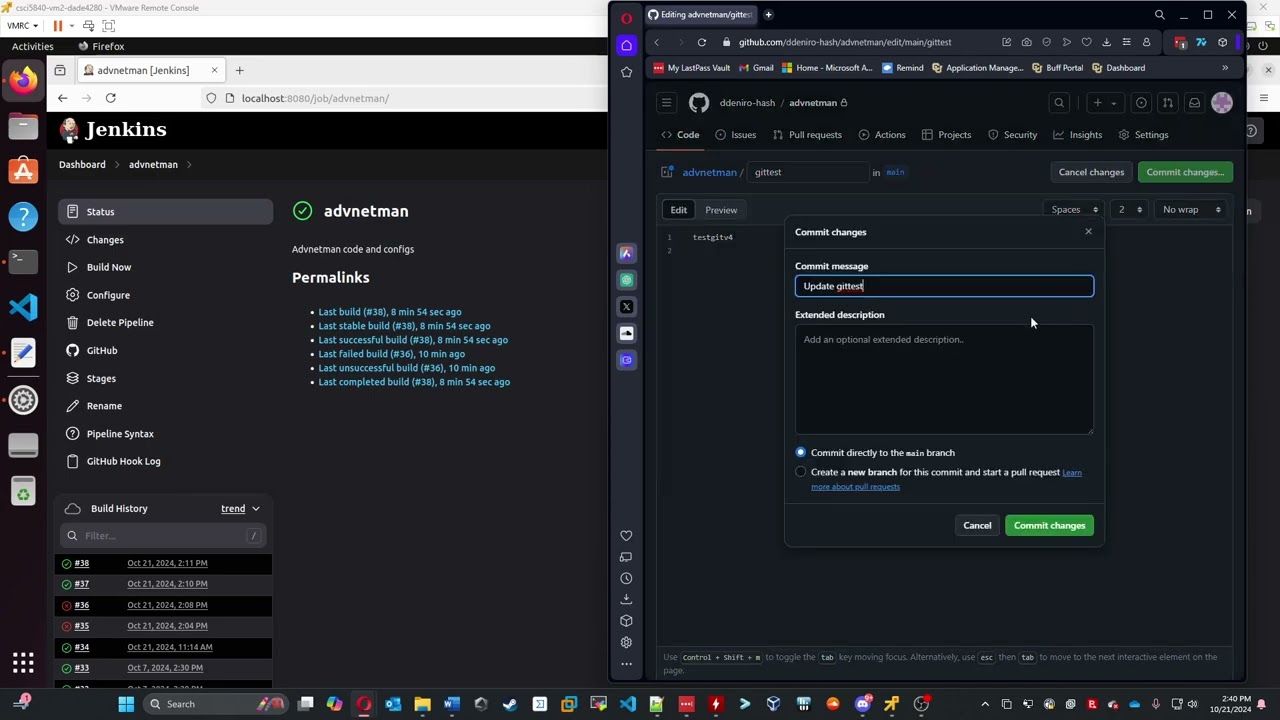 IPAM (NetBox), Automatic Password Changes, Health Checks and Jenkins