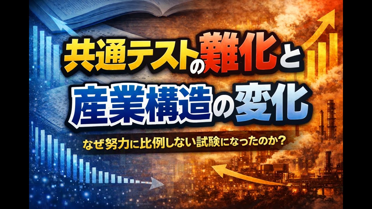 【深夜の家庭教師】共通テストの難化と産業構造＿特別会＿2026/01/23(金)第233回