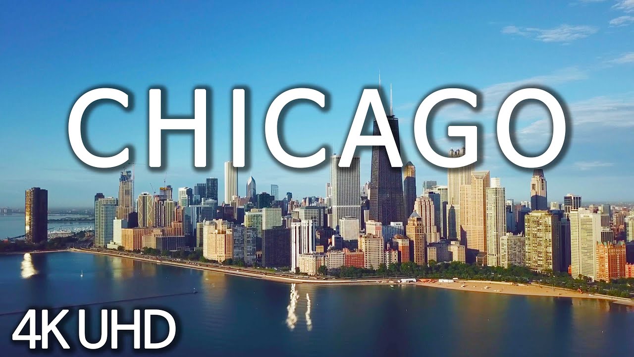 4K UHD CHICAGO (4K UHD) Relax in the beautiful city of chicago