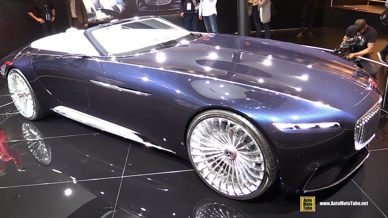 Vision Mercedes Maybach 6 Cabriolet Concept - Walkaround - 2017 Frankfurt Auto Show