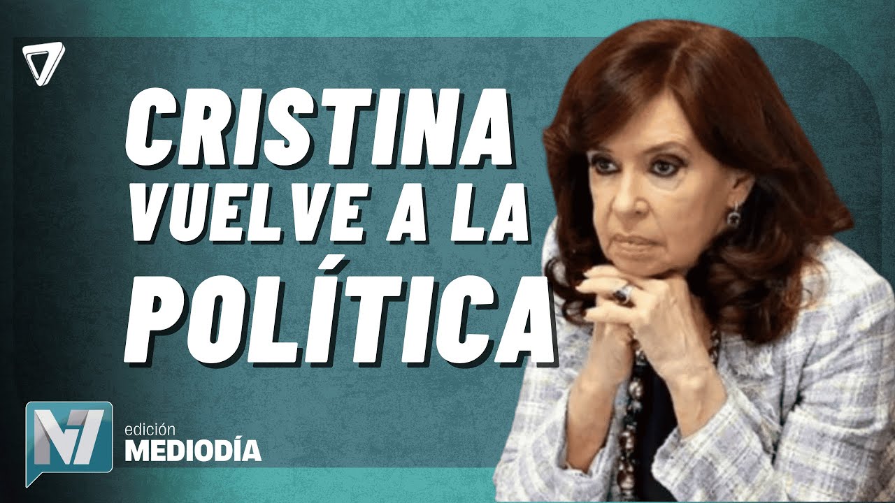 AHORA: Cristina Kirchner VUELVE a la actividad POL&Iacute;TICA