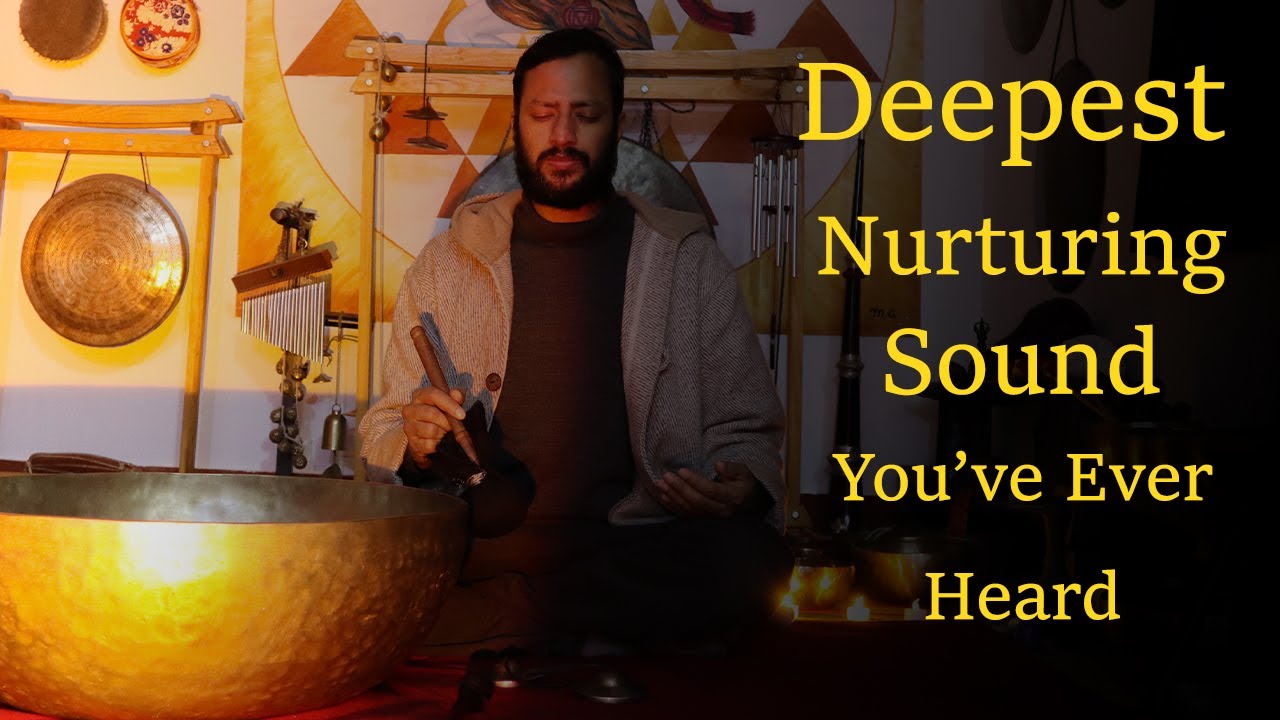 Mother Singing bowl | Deepest Nurturing Sound | No music | Healing | Meditation | Delta Sleep